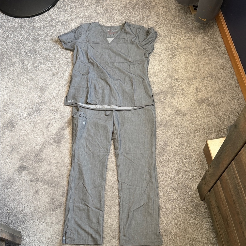Grey's Anatomy Gray Scrub Set